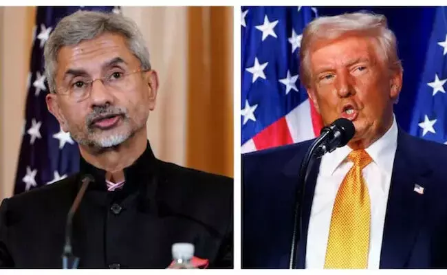Jaishankar, Trump