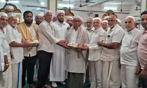 ಕೃಷ್ಣಾಪುರ: ಅಬೂಬಕ್ಕರ್ ಎನ್ಎಮ್‌ಪಿಟಿ, ಫಾಯಿಝ್ ಸಿ‌.ಎ ಗೆ ಸನ್ಮಾನ