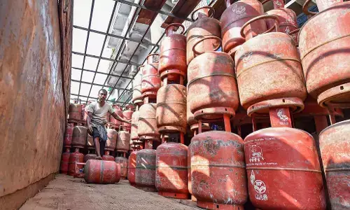Photo of LPG cylinders