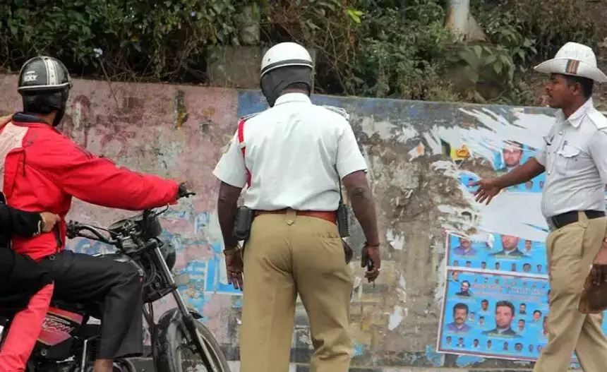 ಬೆಂಗಳೂರು | ಪಾದಚಾರಿ ಮಾರ್ಗದಲ್ಲಿ ಚಾಲನೆ ಮಾಡುವವರ ಪರವಾನಗಿ ರದ್ದು