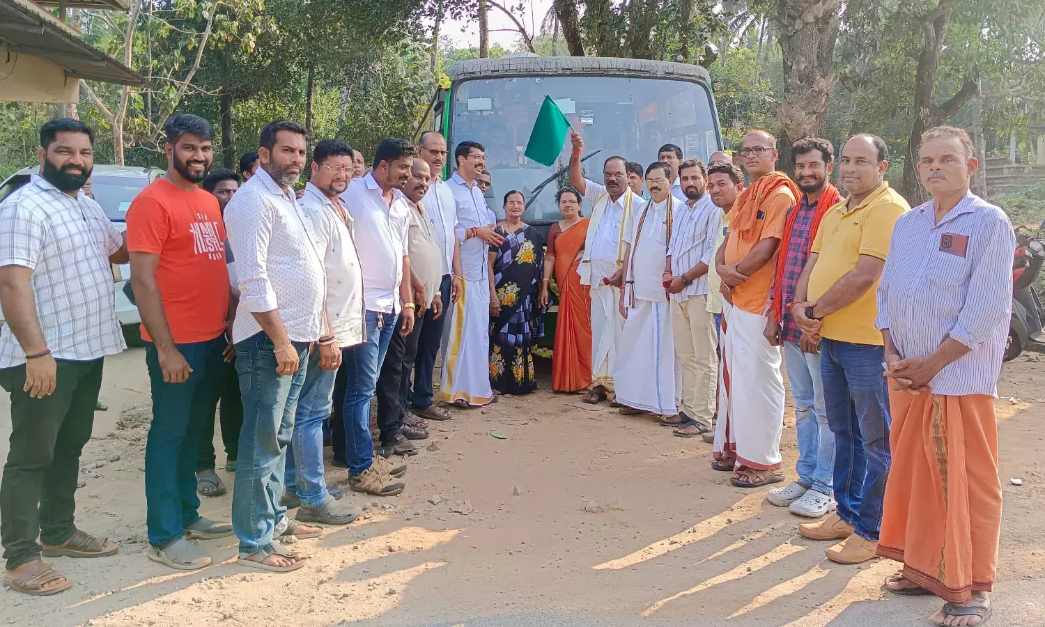 ಉಡುಪಿ - ಅಂಗಾರಕಟ್ಟೆ ಸರಕಾರಿ ಬಸ್ ಸೇವೆಗೆ ಚಾಲನೆ