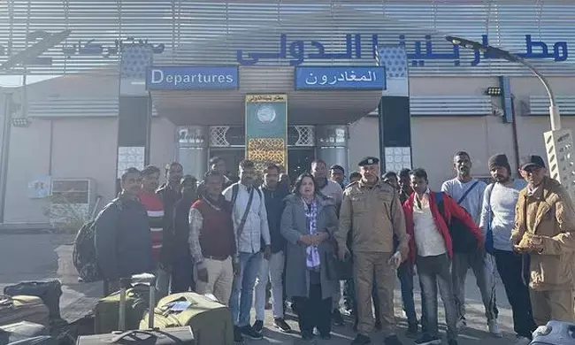 ಲಿಬಿಯಾ | ಬೆಂಗಾಝಿಯಿಂದ 18 ಮಂದಿ ಭಾರತೀಯರನ್ನು ಭಾರತಕ್ಕೆ ವಾಪಸು ಕಳಿಸಿದ ಭಾರತೀಯ ರಾಜತಾಂತ್ರಿಕ ಕಚೇರಿ