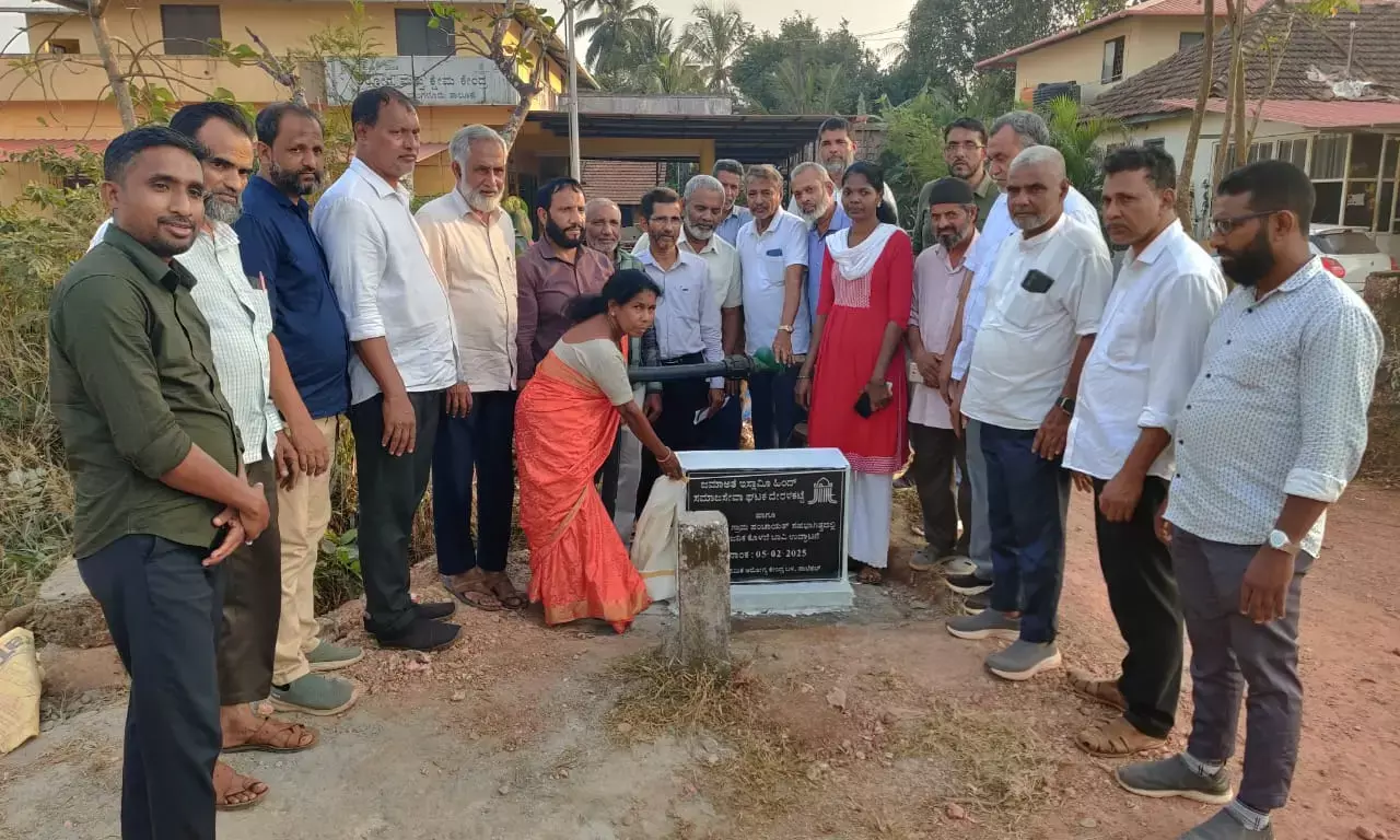 ಉಳ್ಳಾಲ: ಸಾರ್ವಜನಿಕ ಕೊಳವೆ ಬಾವಿ ಉದ್ಘಾಟನೆ