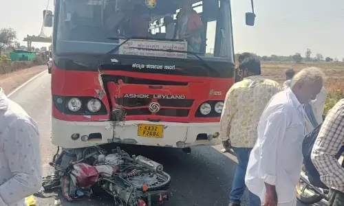 ಯಾದಗಿರಿ | ಬೈಕಿಗೆ ಬಸ್ ಢಿಕ್ಕಿ: ಮೂವರು ಮಕ್ಕಳ ಸಹಿತ ಒಂದೇ ಕುಟುಂಬದ ಐವರು ಮೃತ್ಯು