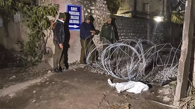Photo of officials sealing the shops
