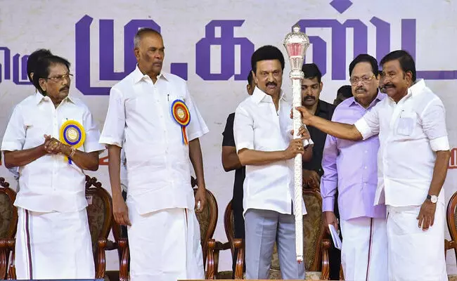 ತಮಿಳುನಾಡಿನಲ್ಲಿ ವಿಭಜನಕಾರಿ ಕಾರ್ಯಸೂಚಿ ನಡೆಯುವುದಿಲ್ಲ ಎಂಬುದನ್ನು ಬಿಜೆಪಿ ಅರ್ಥ ಮಾಡಿಕೊಳ್ಳಬೇಕು: ಸ್ಟಾಲಿನ್ ವಾಗ್ದಾಳಿ