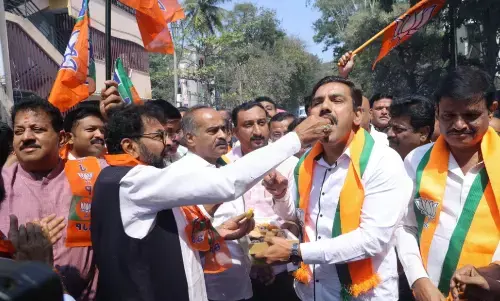 ದೆಹಲಿ ಫಲಿತಾಂಶ | ನರೇಂದ್ರ ಮೋದಿಯವರ ಕೈ ಬಲಪಡಿಸಲು, ಅಭಿವೃದ್ಧಿಗಾಗಿ ಮತದಾನ : ವಿಜಯೇಂದ್ರ