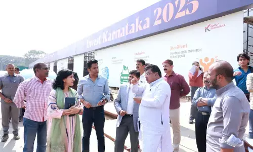 ಜಾಗತಿಕ ಬಂಡವಾಳ ಹೂಡಿಕೆದಾರರ ಸಮಾವೇಶದ ಸಿದ್ಧತೆ ಪರಿಶೀಲಿಸಿದ ಸಚಿವ ಎಂ.ಬಿ.ಪಾಟೀಲ್