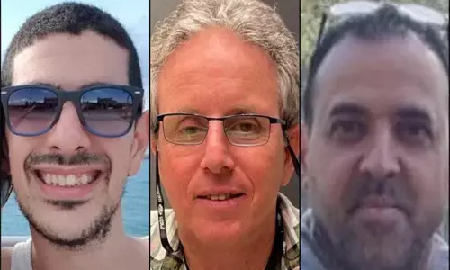 ಮೂವರು ಇಸ್ರೇಲಿ ಒತ್ತೆಯಾಳುಗಳ ಬಿಡುಗಡೆಗೊಳಿಸಿದ ಹಮಾಸ್