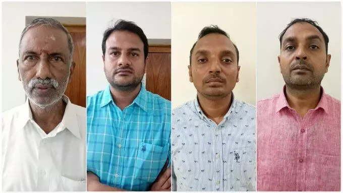 ತಿರುಪತಿ ಲಡ್ಡಿಗೆ ಕಲಬೆರಕೆ ತುಪ್ಪ ಬಳಕೆ ಪ್ರಕರಣ: ಸಿಬಿಐನಿಂದ 4 ಮಂದಿಯ ಬಂಧನ ತಿರುಪತಿ ಲಡ್ಡಿಗೆ ಕಲಬೆರಕೆ ತುಪ್ಪ ಬಳಕೆ ಪ್ರಕರಣ: ಸಿಬಿಐನಿಂದ 4 ಮಂದಿಯ ಬಂಧನ