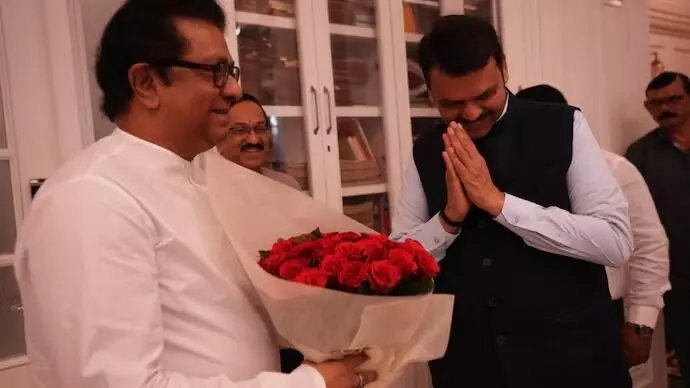 ಮಹಾರಾಷ್ಟ್ರ | ರಾಜಕೀಯ ಊಹಾಪೋಹಗಳಿಗೆ ಕಾರಣವಾದ ಸಿಎಂ ಫಡ್ನವೀಸ್- ಶೀವಸೇನಾ (UBT) ನಾಯಕರ ಭೇಟಿ