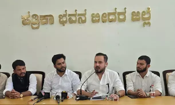 ಬೀದರ್ | ಪಕ್ಷದ ಹಿರಿಯರ ಆಶೀರ್ವಾದದಿಂದ ಯುವ ಕಾಂಗ್ರೆಸ್ ಜಿಲ್ಲಾಧ್ಯಕ್ಷನಾಗಿ ಅಧಿಕಾರ ಸ್ವೀಕರಿಸಿದ್ದೇನೆ : ಫರೀದುಲ್ಲಾ ಖಾನ್