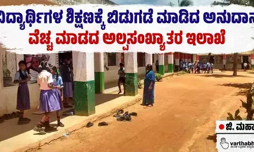 ವಿದ್ಯಾರ್ಥಿಗಳ ಶಿಕ್ಷಣಕ್ಕೆ ಬಿಡುಗಡೆ ಮಾಡಿದ ಅನುದಾನ ವೆಚ್ಚ ಮಾಡದ  ಅಲ್ಪಸಂಖ್ಯಾತರ ಇಲಾಖೆ