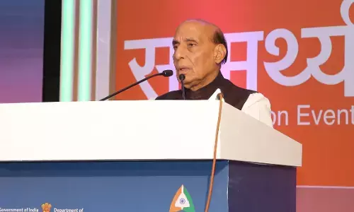 ರಕ್ಷಣಾ ವಲಯದಲ್ಲಿ ಖಾಸಗಿ ಸಹಭಾಗಿತ್ವದೊಂದಿಗೆ ಸಾಧನೆ ಮಾಡಬೇಕಿದೆ : ರಾಜನಾಥ್ ಸಿಂಗ್