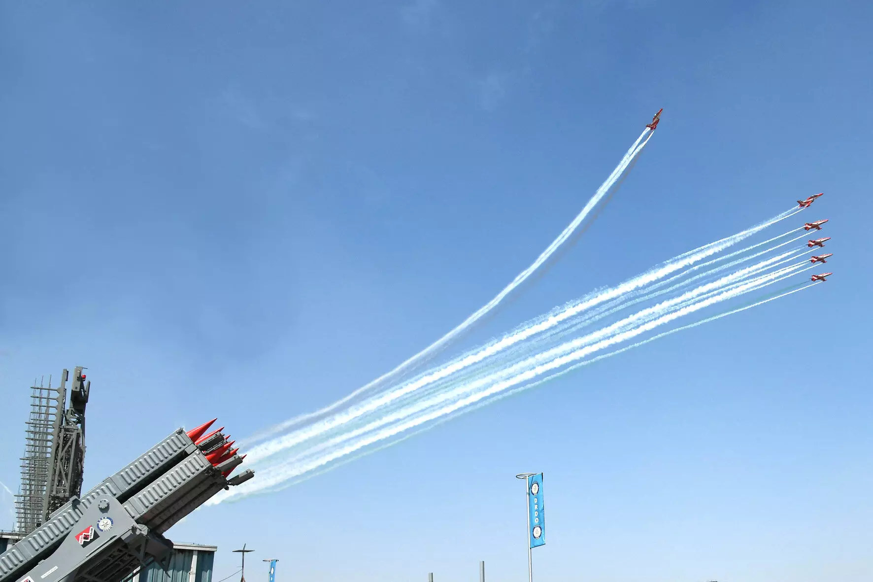 ‘ಏರೋ ಇಂಡಿಯಾ’: ಮೂರನೇ ತಲೆಮಾರಿನ ಎಚ್‍ಪಿಎಂ ವೆಪನ್ ಪ್ರದರ್ಶನ