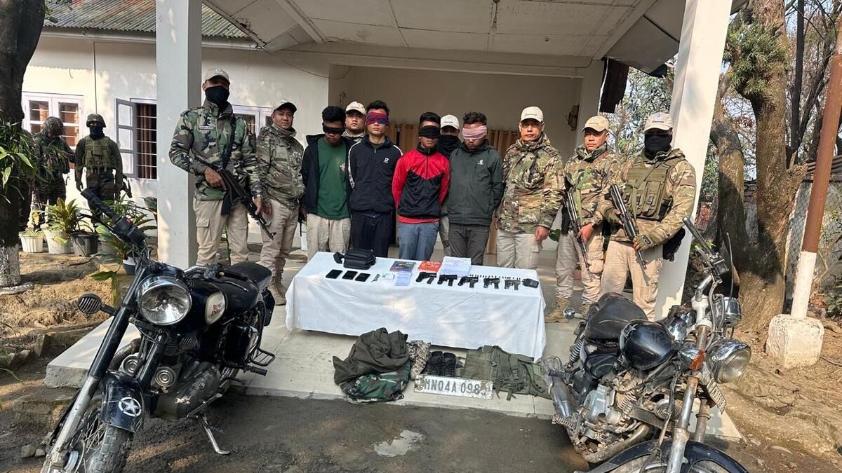 ಮಣಿಪುರ: ಹಫ್ತಾ ವಸೂಲಿಯಲ್ಲಿ ತೊಡಗಿದ್ದ ನಿಷೇಧಿತ ಸಂಘಟನೆಗಳ ಆರು ಸದಸ್ಯರ ಸೆರೆ