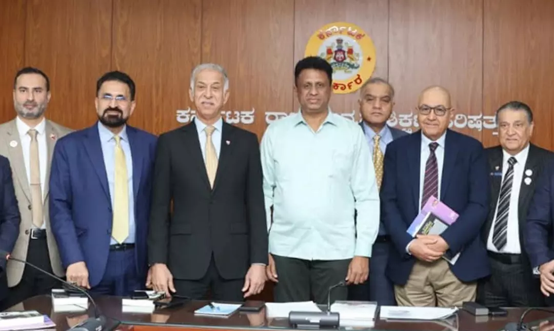 ಬಹರೈನ್ ಛೇಂಬರ್ ಆಫ್ ಕಾಮರ್ಸ್‍ನೊಂದಿಗೆ ಸಮಾಲೋಚನೆ ನಡೆಸಿದ ಸಚಿವ ಎಂ.ಸಿ.ಸುಧಾಕರ್