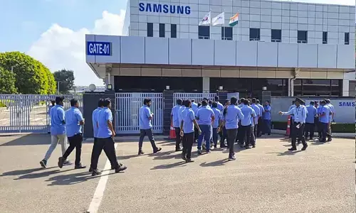 ಸ್ಯಾಮ್ ಸಂಗ್ ನೌಕರರು ಹಾಗೂ ಆಡಳಿತ ಮಂಡಳಿ ನಡುವಿನ ಮಾತುಕತೆ ಮತ್ತೊಮ್ಮೆ ವಿಫಲ: ಪ್ರತಿಭಟನೆ ಮುಂದುವರಿಕೆ