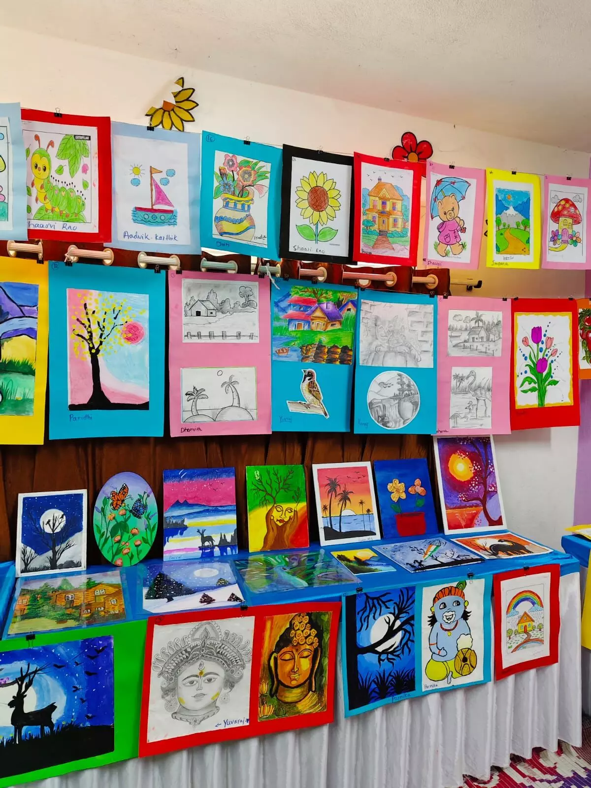 ಬೆಂಗಳೂರು: ಕ್ರಿಯೇಟಿವ್ ಆರ್ಟ್ ಝೋನ್ ನಿಂದ ಮಕ್ಕಳ ಚಿತ್ರಕಲಾ ಪ್ರದರ್ಶನ ಬೆಂಗಳೂರು: ಕ್ರಿಯೇಟಿವ್ ಆರ್ಟ್ ಝೋನ್ ನಿಂದ ಮಕ್ಕಳ ಚಿತ್ರಕಲಾ ಪ್ರದರ್ಶನ