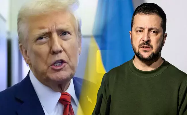 Donald Trump, Zelensky