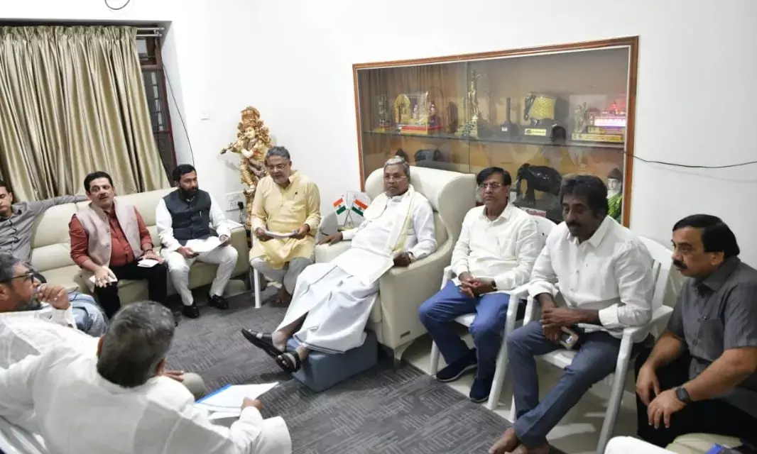 ಅಲ್ಪಸಂಖ್ಯಾತ ಸಮುದಾಯದ ಜನಪ್ರತಿನಿಧಿಗಳ ಜೊತೆ ಮುಖ್ಯಮಂತ್ರಿ ಸಭೆ