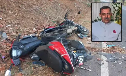 ಉಡುಪಿ: ಎರಡು ಬೈಕ್‌ಗಳು ಮುಖಾಮುಖಿ ಢಿಕ್ಕಿ; ಓರ್ವ ಸವಾರ ಮೃತ್ಯು