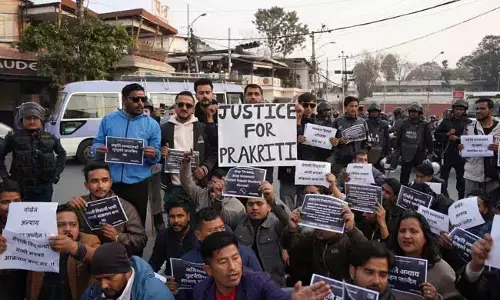 ಒಡಿಶಾ | ನೇಪಾಳಿ ವಿದ್ಯಾರ್ಥಿನಿ ಆತ್ಮಹತ್ಯೆ ಬಳಿಕ ಕೆಐಐಟಿ ವಿವಿಯಲ್ಲಿ ಭುಗಿಲೆದ್ದ ಪ್ರತಿಭಟನೆ