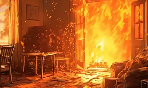 ಉತ್ತರ ಪ್ರದೇಶ: ಕಳ್ಳತನ ಮಾಡಿದ್ದನ್ನು ಪ್ರಶ್ನಿಸಿದ್ದಕ್ಕೆ ತಂದೆಯನ್ನೇ ಜೀವಂತ ಸುಟ್ಟ ಬಾಲಕ !