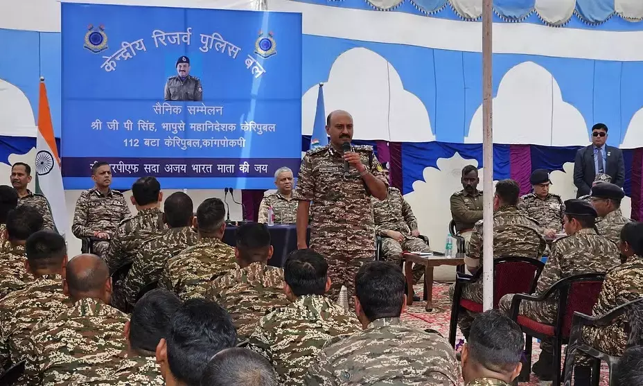 DG interacted with the troops at the CRPF Group Centre in the state capital Imphal and at the 112 battalion campus at Kangpokpi on Thursday.