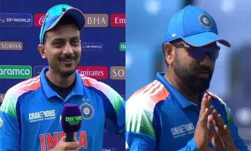 Axar Patel, Rohit Sharma