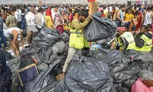 ಮಹಾಕುಂಭ ಮೇಳ | ಅಸಮರ್ಪಕ ನೈರ್ಮಲ್ಯ ಸೌಲಭ್ಯಗಳ ಬಗ್ಗೆ ಉತ್ತರ ಪ್ರದೇಶ ಸರಕಾರದಿಂದ ಪ್ರತಿಕ್ರಿಯೆ ಕೋರಿದ ಹಸಿರು ನ್ಯಾಯಮಂಡಳಿ