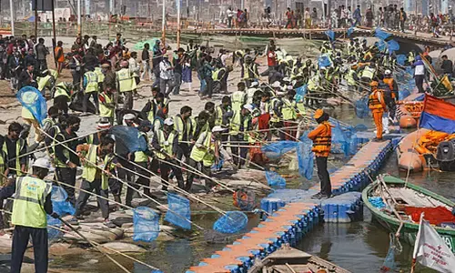 ಕುಂಭಮೇಳದಲ್ಲಿ ಬಯಲುಶೌಚ ಸಮಸ್ಯೆ; ಉತ್ತರ ಪ್ರದೇಶ ಸರಕಾರಕ್ಕೆ ಎನ್‌ಜಿಟಿ ನೋಟಿಸ್