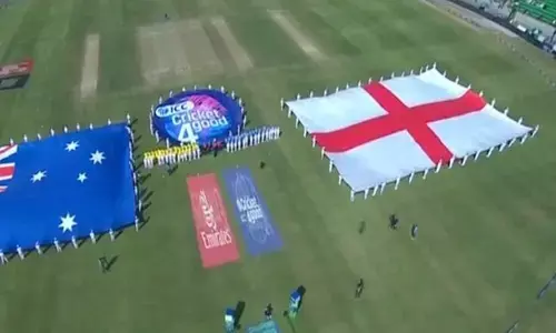 ಇಂಗ್ಲೆಂಡ್-ಆಸ್ಟ್ರೇಲಿಯ ಪಂದ್ಯಕ್ಕೆ ಮುನ್ನ ಭಾರತದ ರಾಷ್ಟ್ರಗೀತೆ!