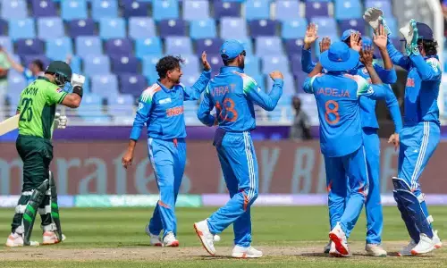 ಚಾಂಪಿಯನ್ಸ್ ಟ್ರೋಫಿ | ಭಾರತಕ್ಕೆ 242 ರನ್ ಗಳ ಗುರಿ ನೀಡಿದ ಪಾಕಿಸ್ತಾನ