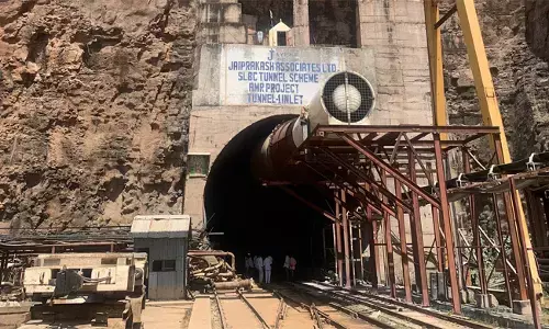 The SLBC tunnel where the mishap happened.