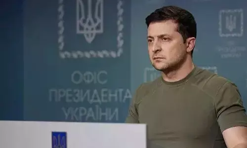 ಉಕ್ರೇನ್ ಜನತೆಯ ಶೌರ್ಯ ಶ್ಲಾಘನೀಯ: ಝೆಲೆನ್ಸ್ಕಿ