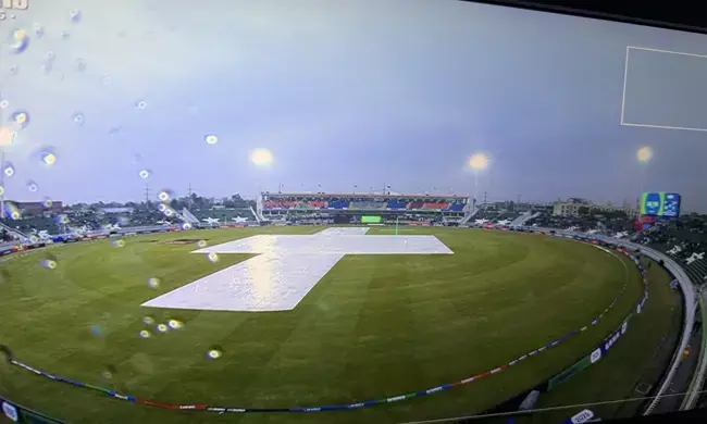 ಚಾಂಪಿಯನ್ಸ್ ಟ್ರೋಫಿ: ರಾವಲ್ಪಿಂಡಿಯಲ್ಲಿ ಮಳೆ ಆಡಿದ್ದೇ ಆಟ!