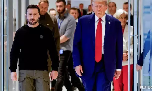 ಖನಿಜ ಒಪ್ಪಂದಕ್ಕೆ ಸಹಿ ಮಾಡಿದರೆ ವಾರಗಳೊಳಗೆ ಯುದ್ಧ ಅಂತ್ಯಗೊಳ್ಳಲಿದೆ: ಟ್ರಂಪ್