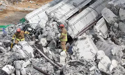 ದಕ್ಷಿಣ ಕೊರಿಯಾ: ಹೆದ್ದಾರಿ ಮೇಲ್ಸೇತುವೆ ಕುಸಿದು ನಾಲ್ವರು ಮೃತ್ಯು; 6 ಮಂದಿಗೆ ಗಾಯ