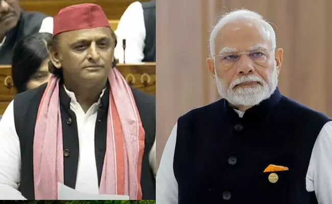 Akhilesh Yadav, Narendra Modi
