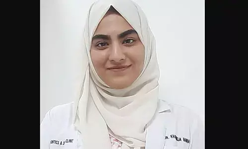 ದಂತ ವೈದ್ಯಕೀಯ ಪರೀಕ್ಷೆ: ಖತೀಜಾ ನೈನಾಗೆ ರ‍್ಯಾಂಕ್