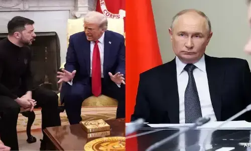 ಟ್ರಂಪ್-ಝೆಲೆನ್ಸ್ಕಿ ನಡುವೆ ಮಾತಿನ ಚಕಮಕಿ: ಅಮೆರಿಕ ಬೆಂಬಲಕ್ಕೆ ನಿಂತ ರಶ್ಯ