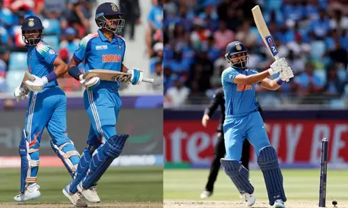 ಚಾಂಪಿಯನ್ಸ್ ಟ್ರೋಫಿ | ನ್ಯೂಝಿಲೆಂಡ್ ಗೆ 250 ರನ್ ಗಳ ಗುರಿ ನೀಡಿದ ಭಾರತ