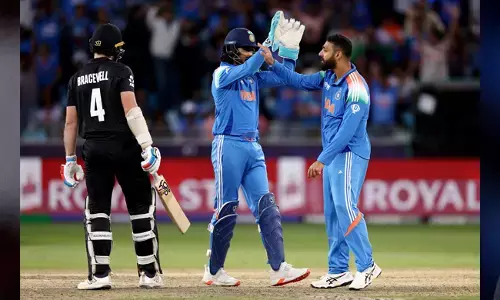 ಚಾಂಪಿಯನ್ಸ್ ಟ್ರೋಫಿ | ಕೇನ್ ವಿಲಿಯಮ್ಸನ್ ಏಕಾಂಗಿ ಹೋರಾಟ ವ್ಯರ್ಥ; ಕಿವೀಸ್‌ ವಿರುದ್ಧ ಭಾರತಕ್ಕೆ ಭರ್ಜರಿ ಗೆಲುವು