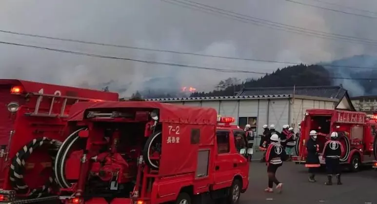 ಜಪಾನ್‌ ನಲ್ಲಿ ಭೀಕರ ಕಾಡ್ಗಿಚ್ಚು: ಒಬ್ಬ ಸಾವು; 4 ಸಾವಿರ ಜನರ ಸ್ಥಳಾಂತರ