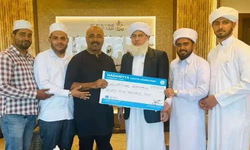 ಮದನಿಯ್ಯ ಸಾದಾತ್ ಫೌಂಡೇಶನ್‌ನಿಂದ ಸಹಾಯಧನ