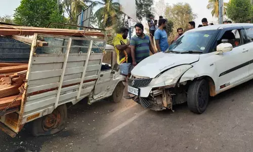 ಉಡುಪಿ: ಅಕ್ರಮ ಜಾನುವಾರು ಸಾಗಾಟದ ವಾಹನ ಅಪಘಾತ; ಮೂವರ ಬಂಧನ