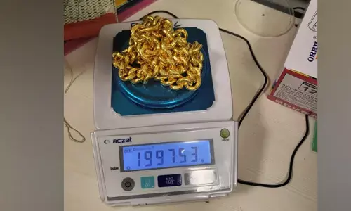 ಬೆಂಗಳೂರು | ಏರ್‌ಪೋರ್ಟ್‌ನಲ್ಲಿ ಅಂಧ ಪ್ರಯಾಣಿಕನಿಂದ 3.44 ಕೋಟಿ ಮೌಲ್ಯದ ಚಿನ್ನ ಜಪ್ತಿ