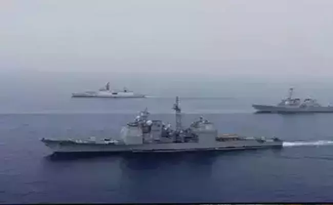 ಇರಾನ್, ರಶ್ಯ, ಚೀನಾ ಜಂಟಿ ಮಿಲಿಟರಿ ಸಮರಾಭ್ಯಾಸ