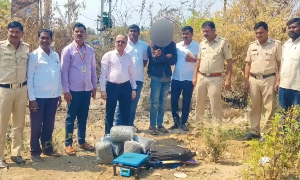 ಬೀದರ್ |  14 ಲಕ್ಷ ರೂ. ಮೌಲ್ಯದ ಗಾಂಜಾ ವಶ: ಆರೋಪಿಯ ಬಂಧನ